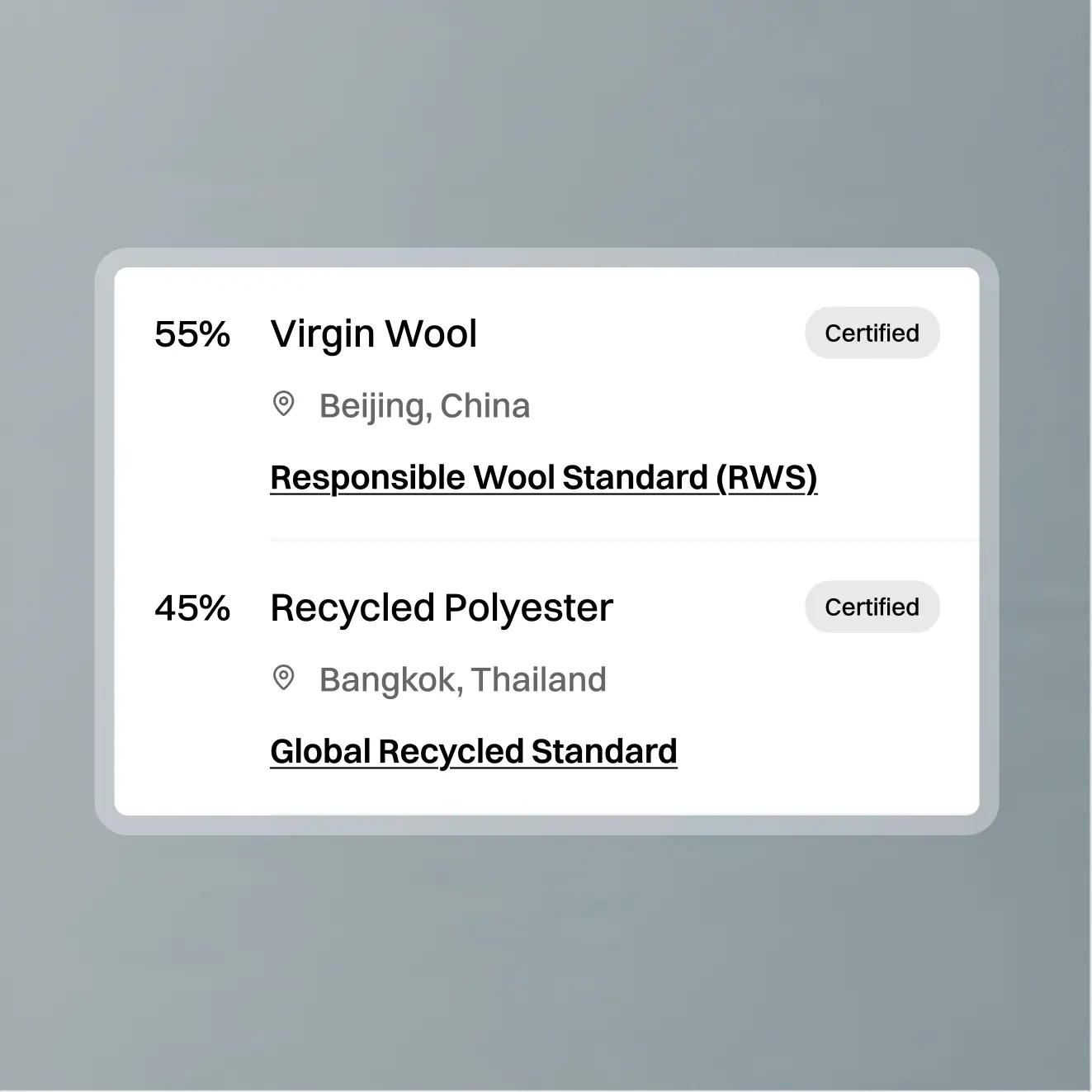 Attach your certifications