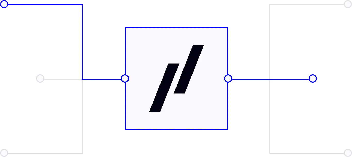 API integration diagram showing Avelero connecting with PIM and e-commerce systems
