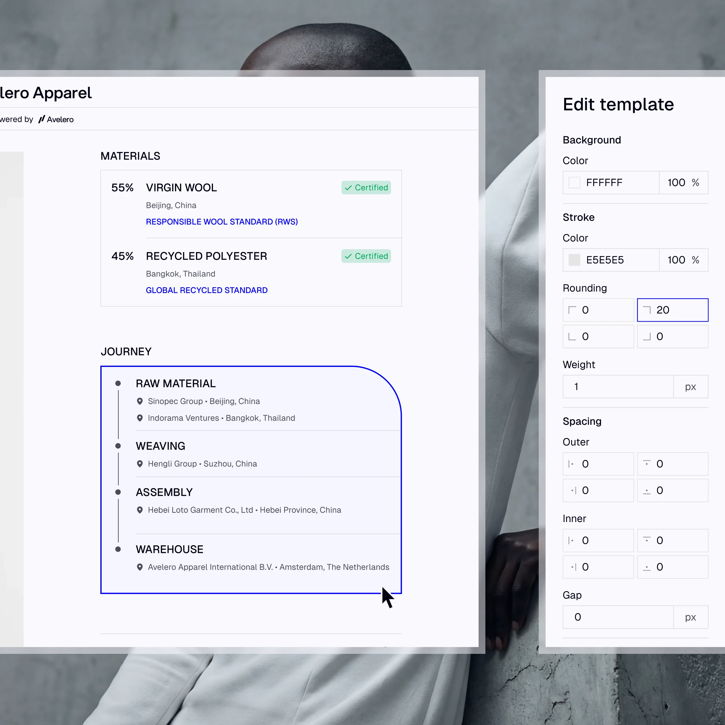Customize template illustration